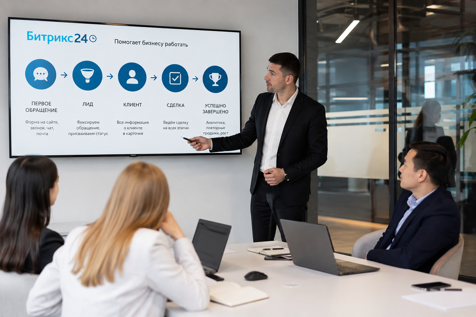 Внедрение CRM